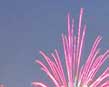 The Rocket's Red Glare with bombs bursting in air